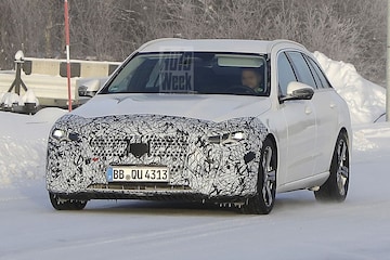 Mercedes-Benz C-klasse Estate spyshots