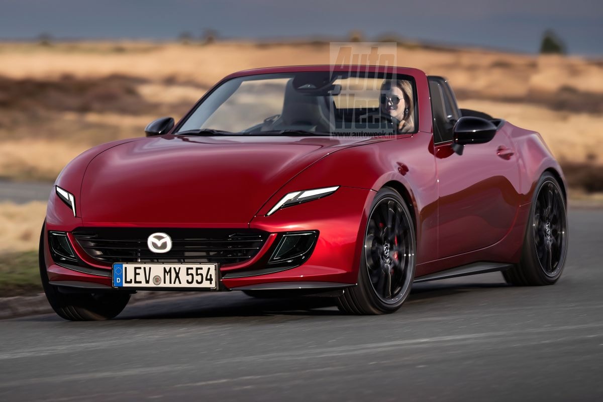 Mazda MX-5 (Illustratie: Larson)