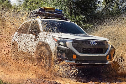 Subaru Forester Hybrid mist de boot naar Nederland