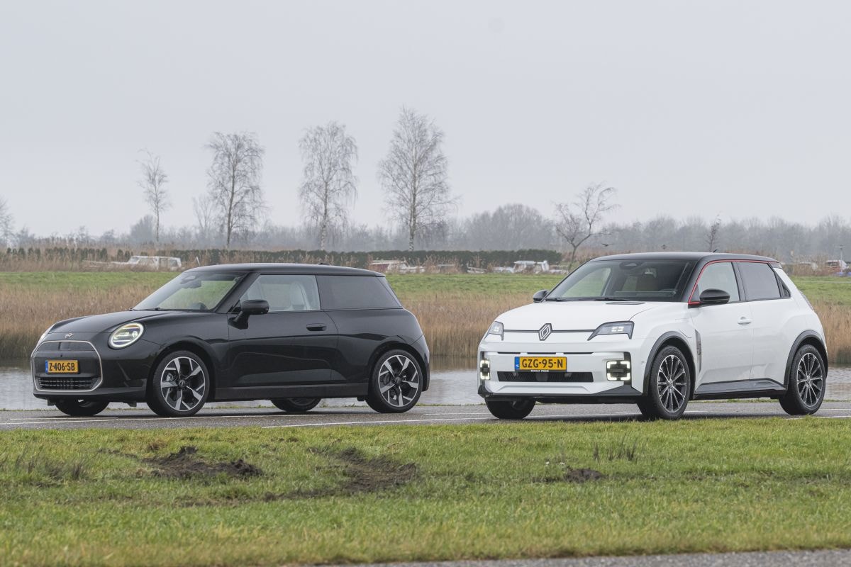 Renault 5 vs. Mini Cooper dubbeltest