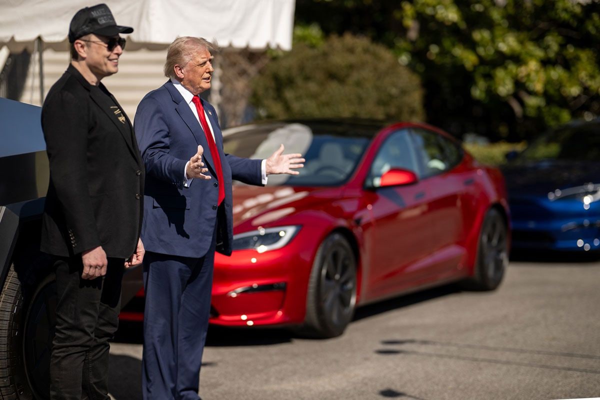Donald Trump Tesla Musk