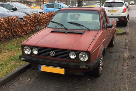 De Volkswagen Caddy begon ooit als pick-up - In het Wild