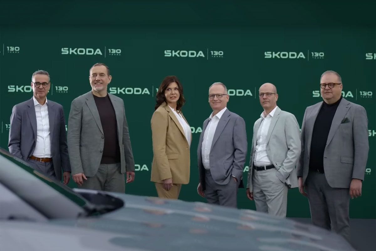 Skoda elektrische zevenzitter teaser Vision 7S