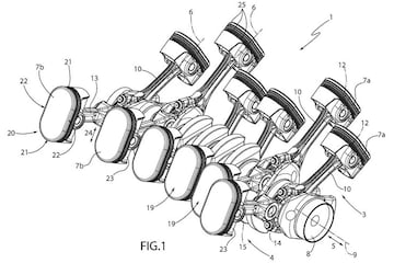 Ferrari V12 ovaal cilinders