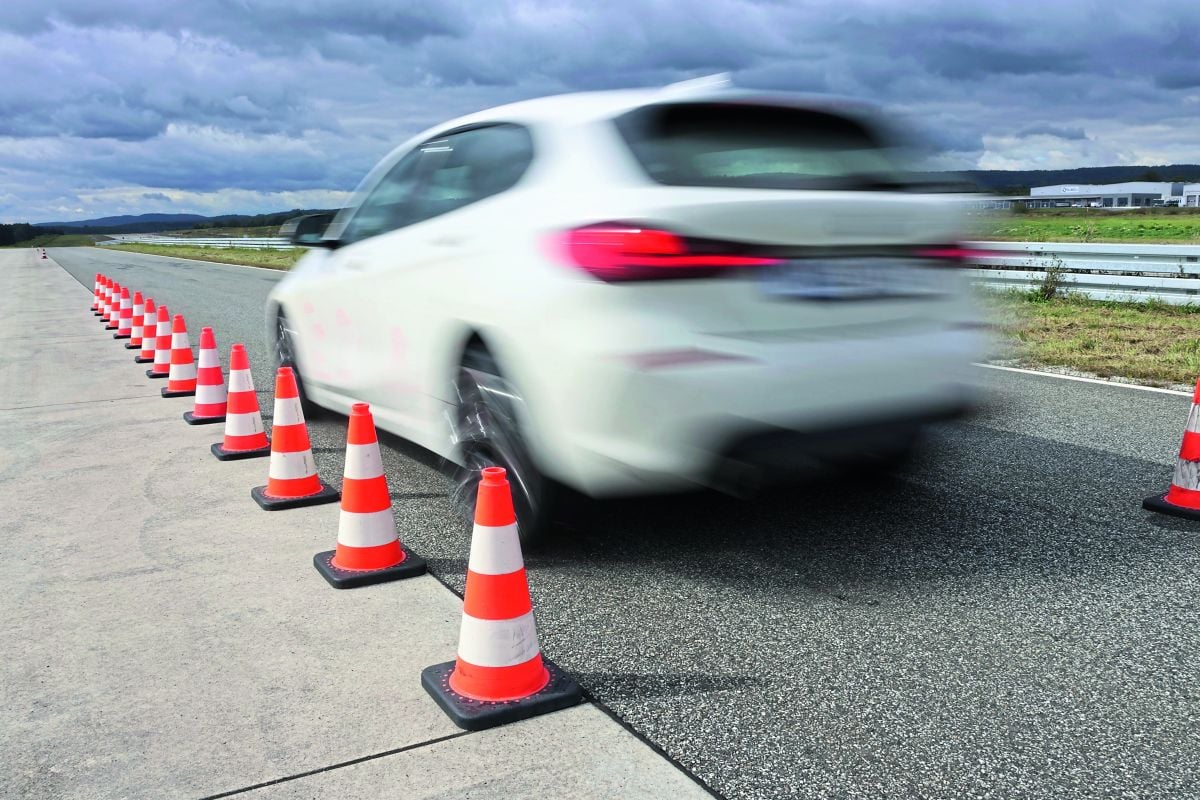 Bandentest remmeting