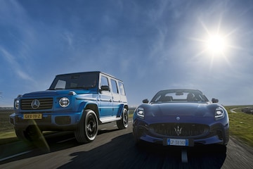 Mercedes-Benz G580 EQ - Maserati GranTurismo Folgore