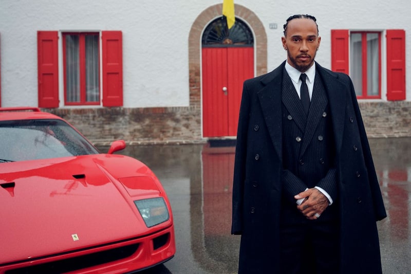 Lewis Hamilton Ferrari F40