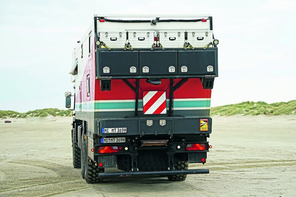 Enorme camper, MAN
