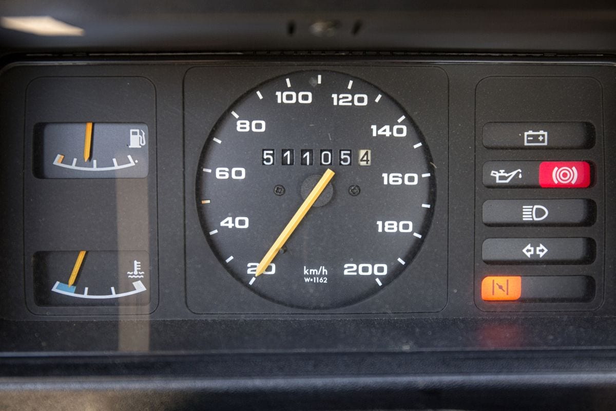 Snelheidsmeter Opel Kadett D