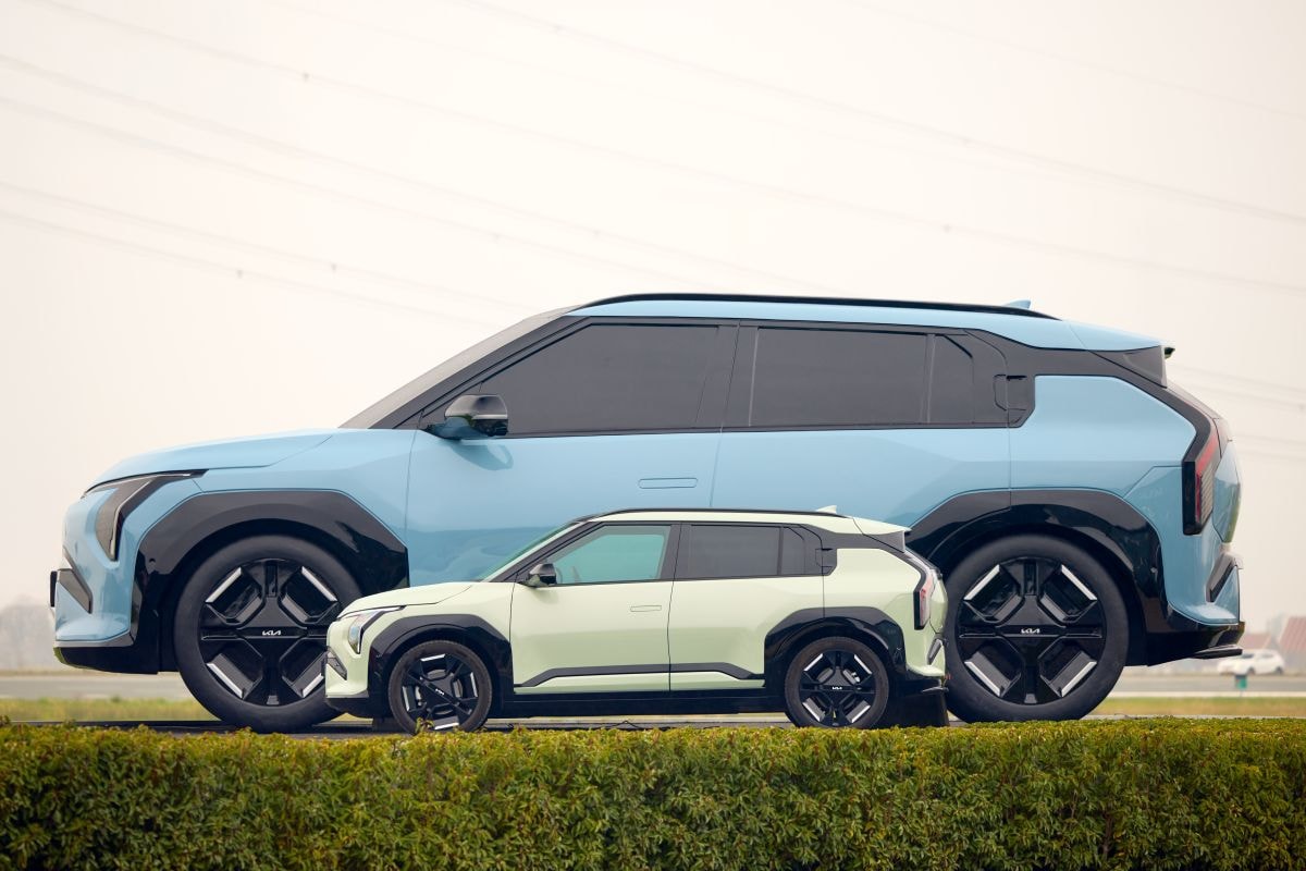 Enorme Kia EV3 in Breukelen