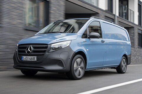 Mercedes-Benz eVito komt veel verder dankzij nieuwe accu