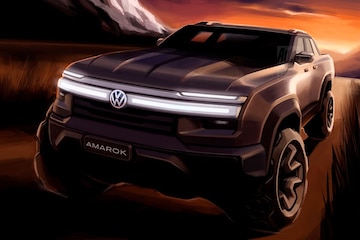 Schets nieuwe Volkswagen Amarok
