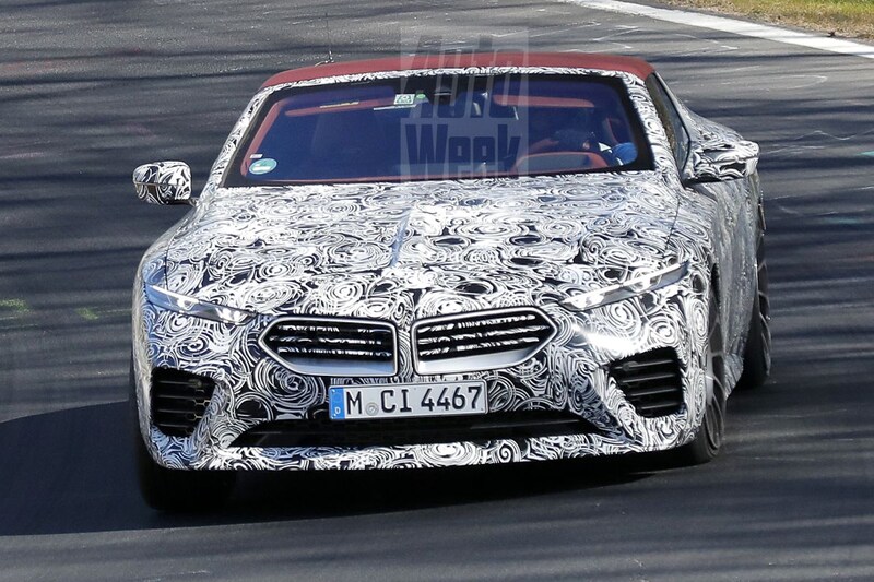 BMW Skytop spyshots