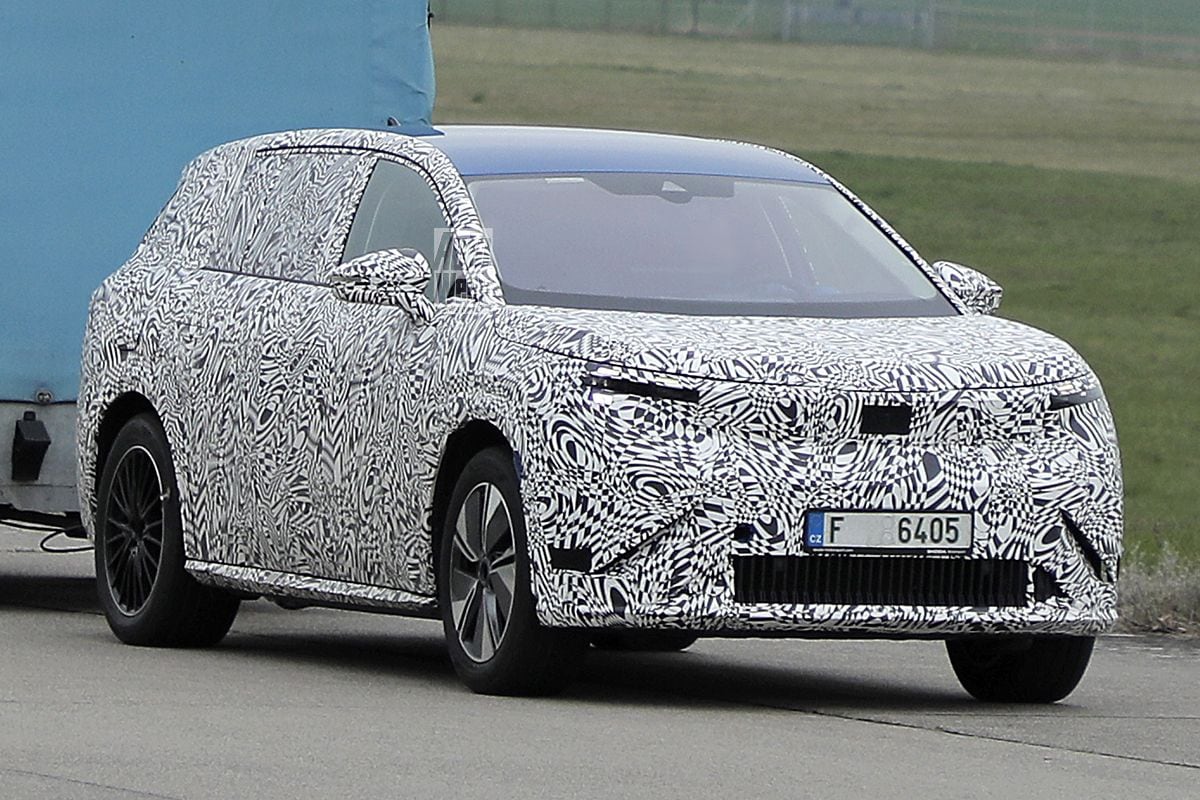 Spyshots Skoda Vision 7S 