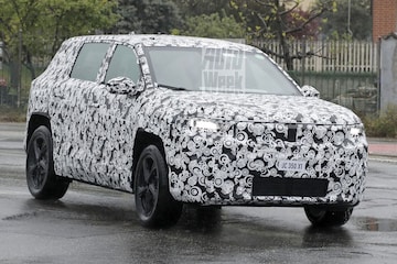 Jeep Compass spyshots