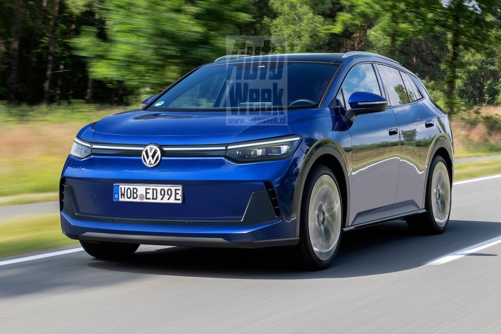 Volkswagen ID4 wordt grondig vernieuwd - Vooruitblik - AutoWeek
