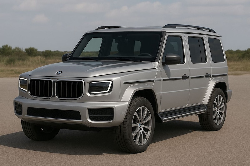 Illustratie BMW G-klasse (AI)