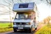 Oude camper. Bimobil FM 400 Mercedes T1