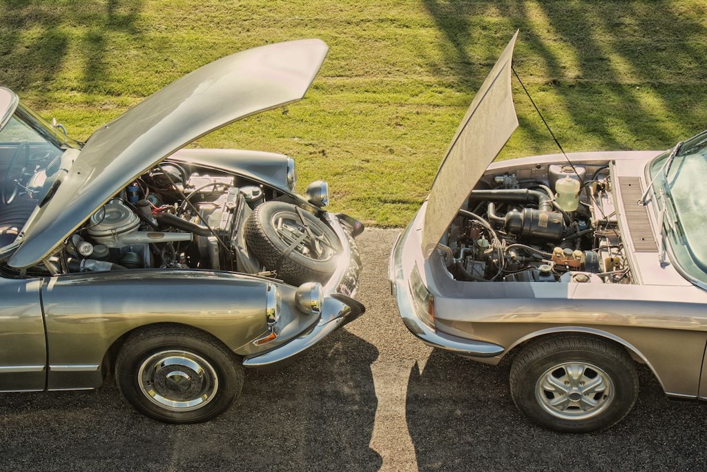 Citroen DS 21 en NSU Ro80
