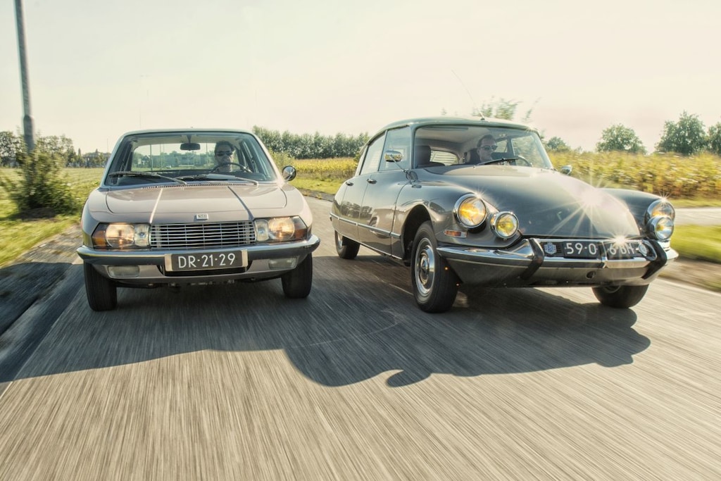 Citroen DS 21 en NSU Ro80