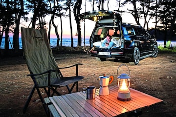 Kamperen met een Hyundai Santa Fe