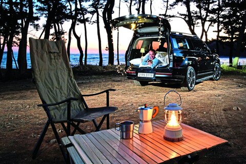 Koreanen kamperen steeds vaker in hun auto in plaats van tent of camper