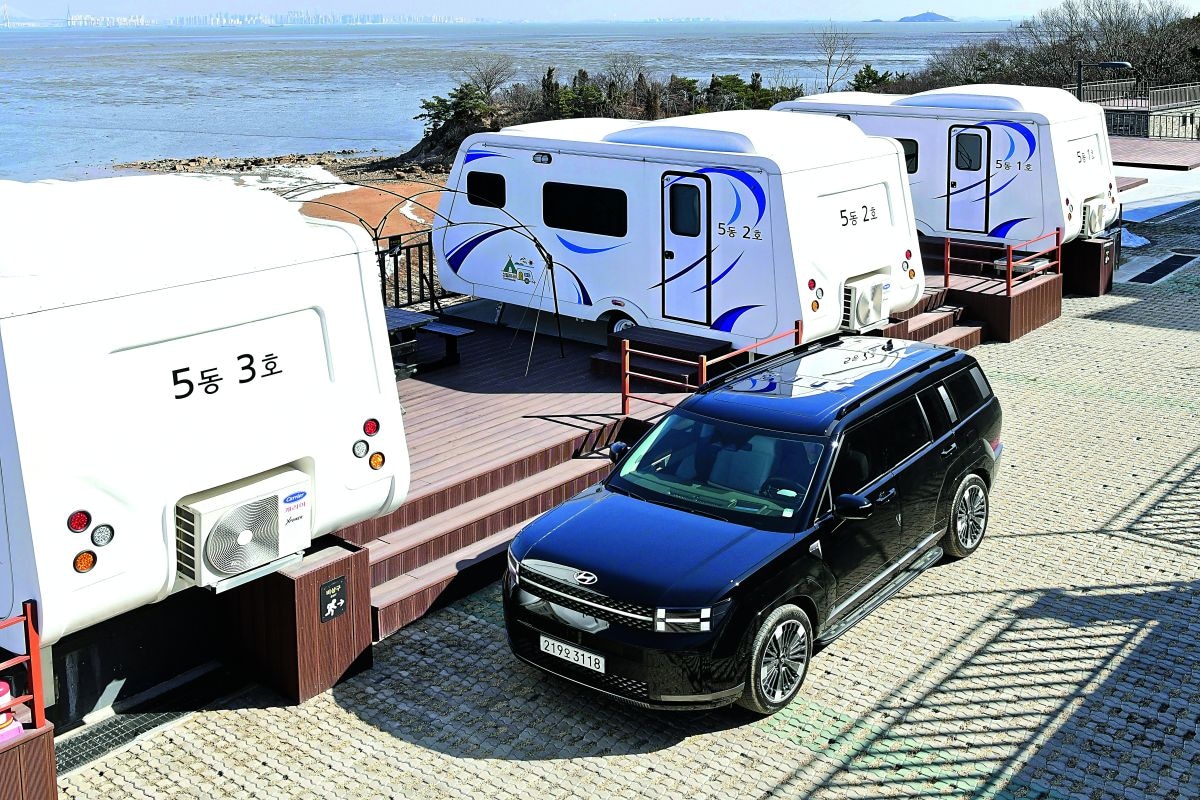 Kamperen in een Hyundai Santa Fe