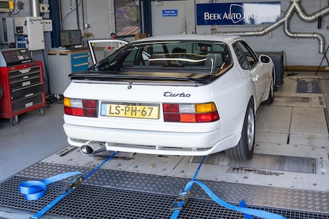 Porsche 944 Turbo (1987) - Op de rollenbank