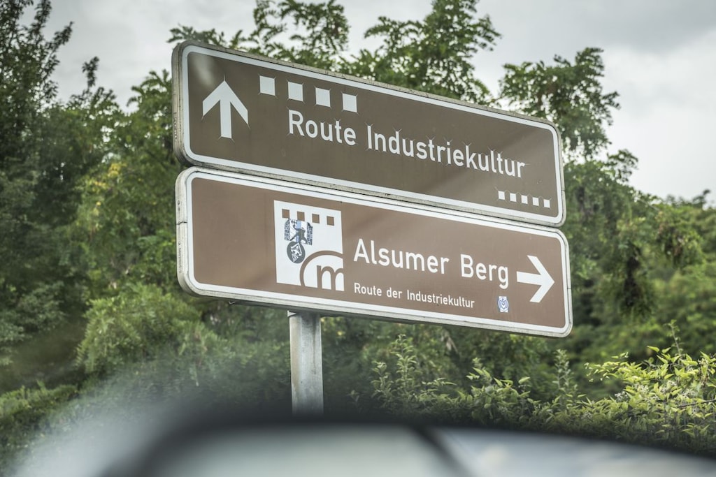 Door het Ruhr-gebied met Mercedes EQE