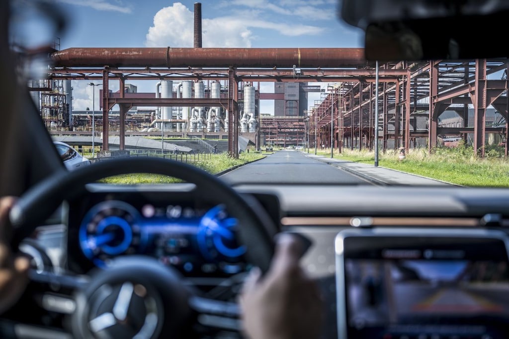 Rondje Ruhrgebied met Mercedes EQE
