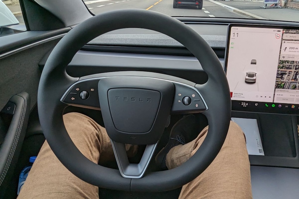 Tesla Model 3 stuurwiel