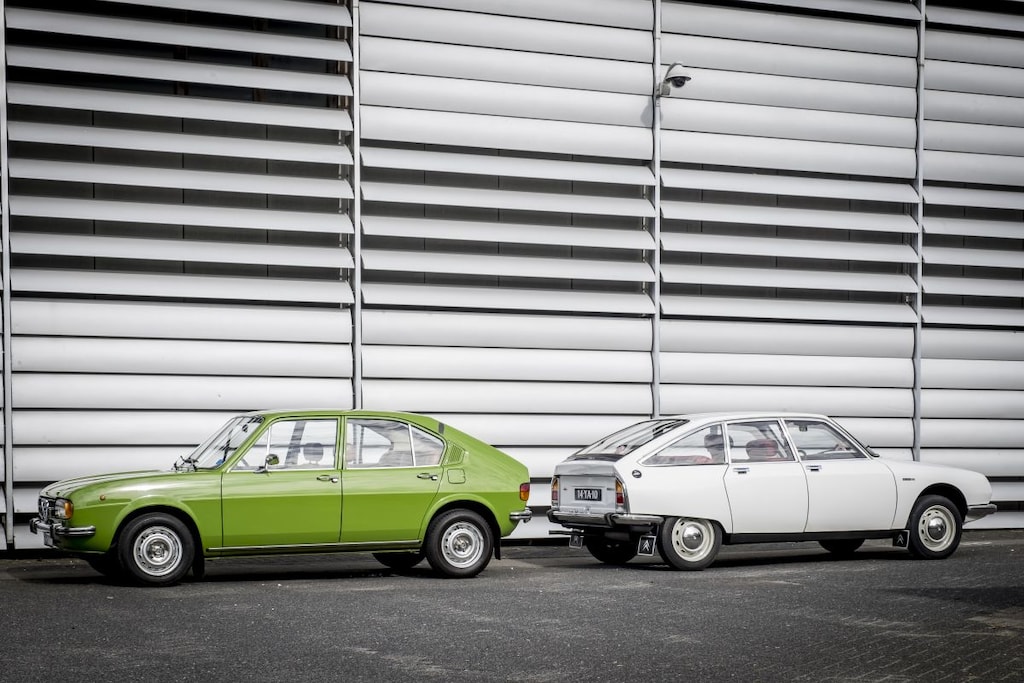 Alfa Romeo Alfasud en Citroen GS