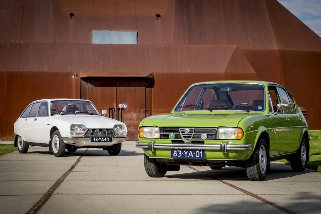 Alfa Romeo Alfasud en Citroen GS