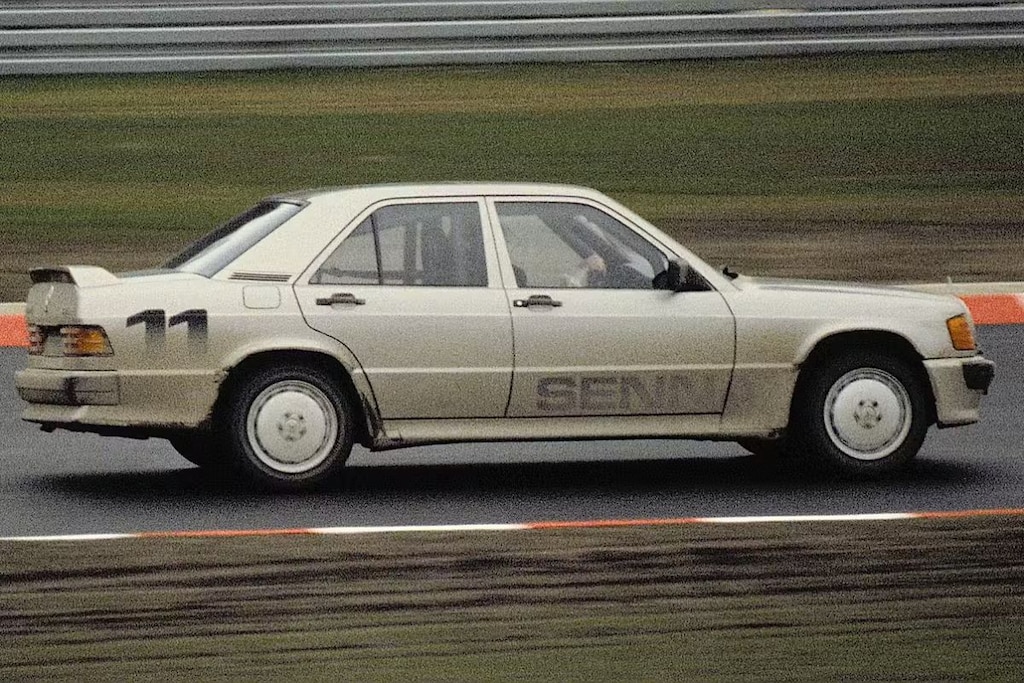 Mercedes 190 2.3-16 van Ayrton Senna