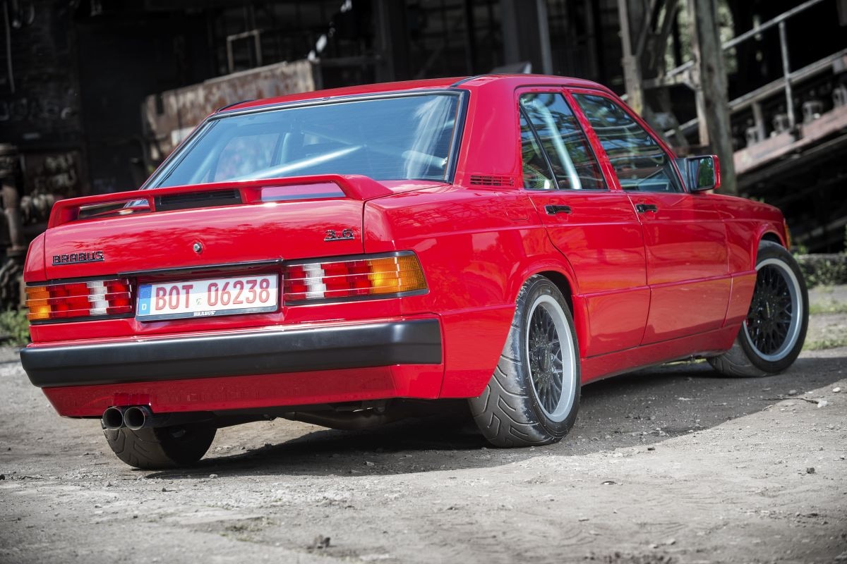 Brabus 190E 3.6S - dikste getunede Mercedes 190 ooit