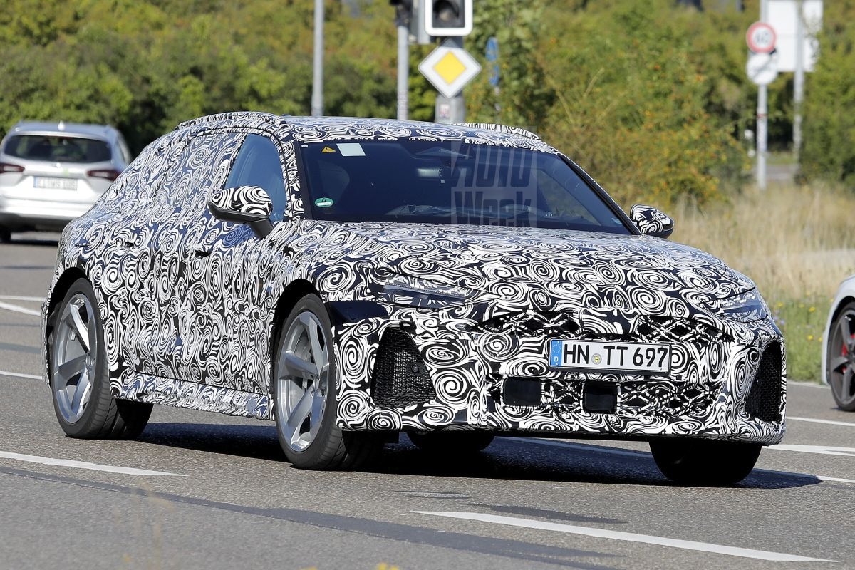 Audi RS6 Avant spyshots