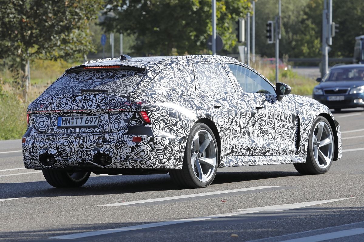 Audi RS6 Avant spyshots