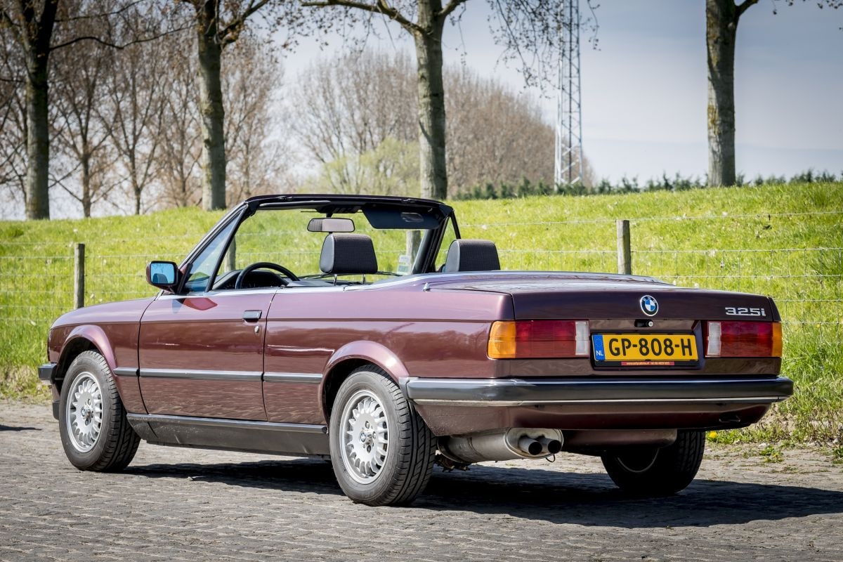 BMW 325i Cabriolet generatie E30