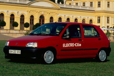 Ruim 30 jaar geleden was er wél al een elektrische Renault Clio