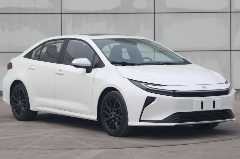 Toyota Corolla Sedan facelift (MIIT) China