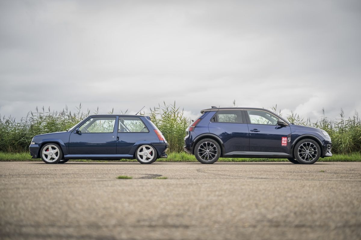 Renault 5 E-Tech Electric ontmoet 5 GT Turbo