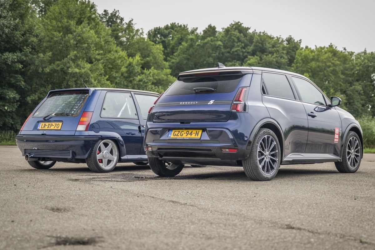 Renault 5 E-Tech Electric ontmoet 5 GT Turbo