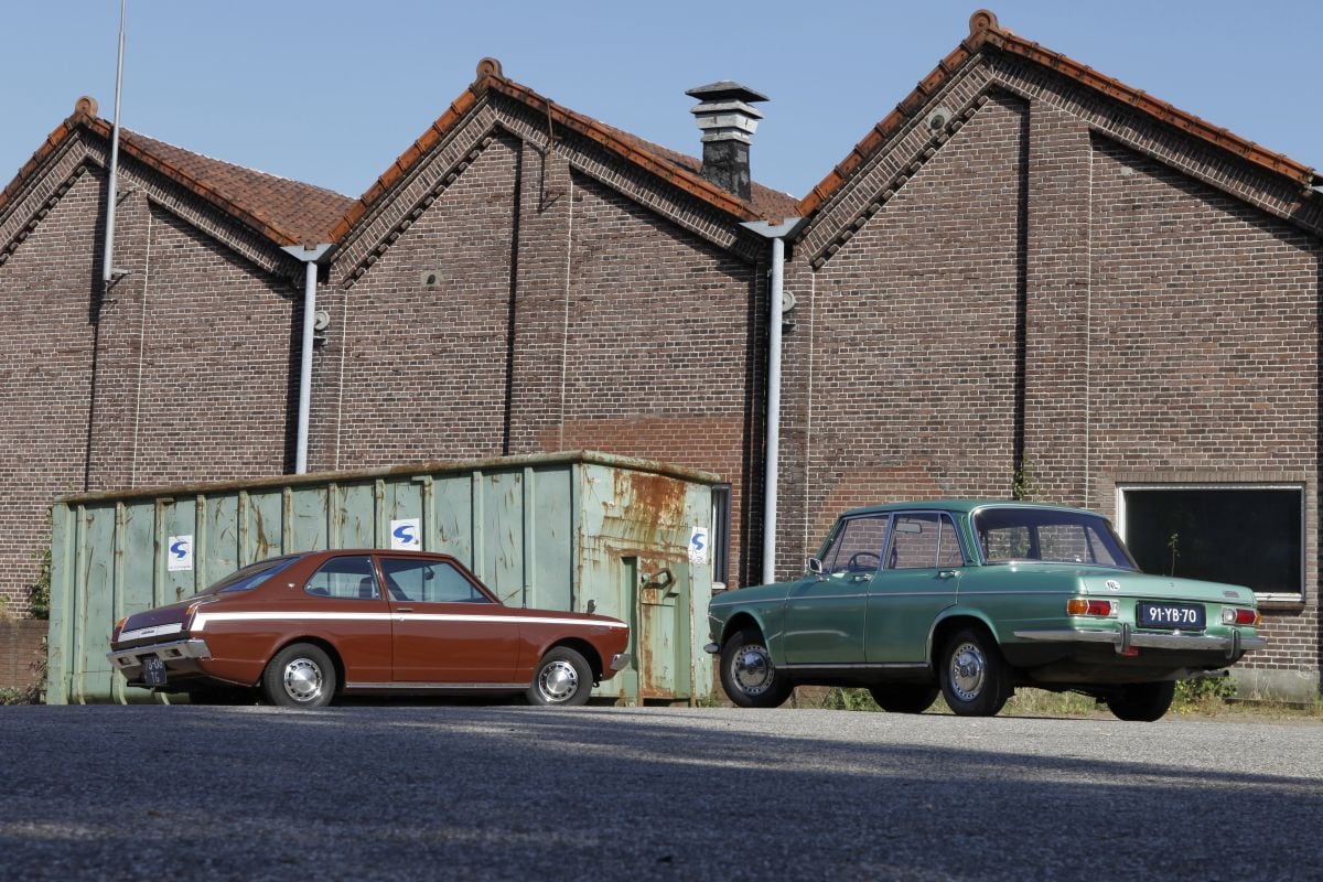 Klassiekerdubbeltest Toyota Carina en Simca 1301