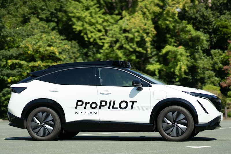 Nissan Propilot testvoertuig