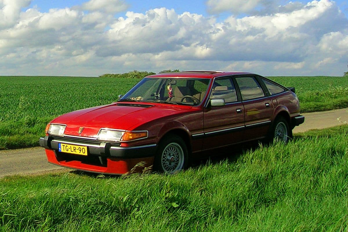 Rover SD1 als eerste auto