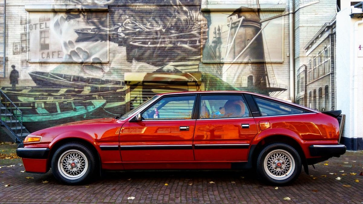 Rover SD1 als eerste auto
