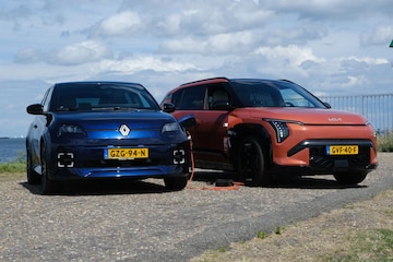 Accu Renault 5 leegrijden, laden met Kia EV3