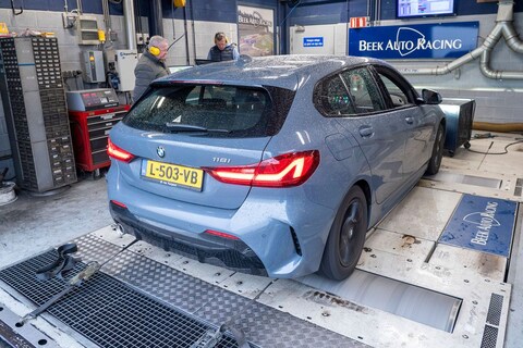 BMW 118i - 2021 (F40) - Op de rollenbank