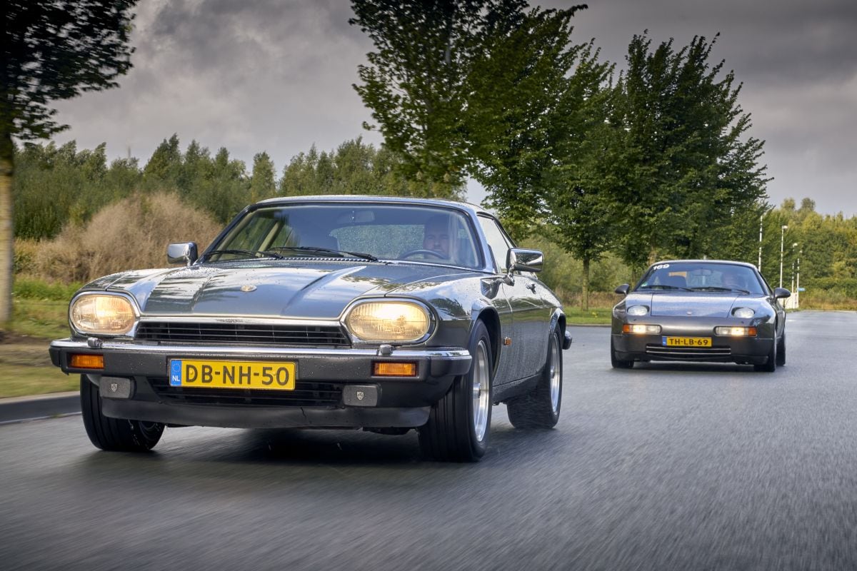 Dubbeltest Porsche 928 vs Jaguar XJS