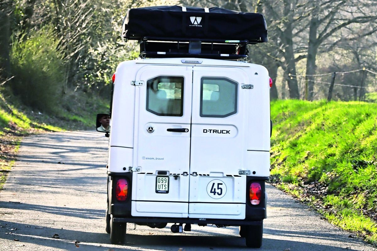 Mini-camper op basis van Aixam